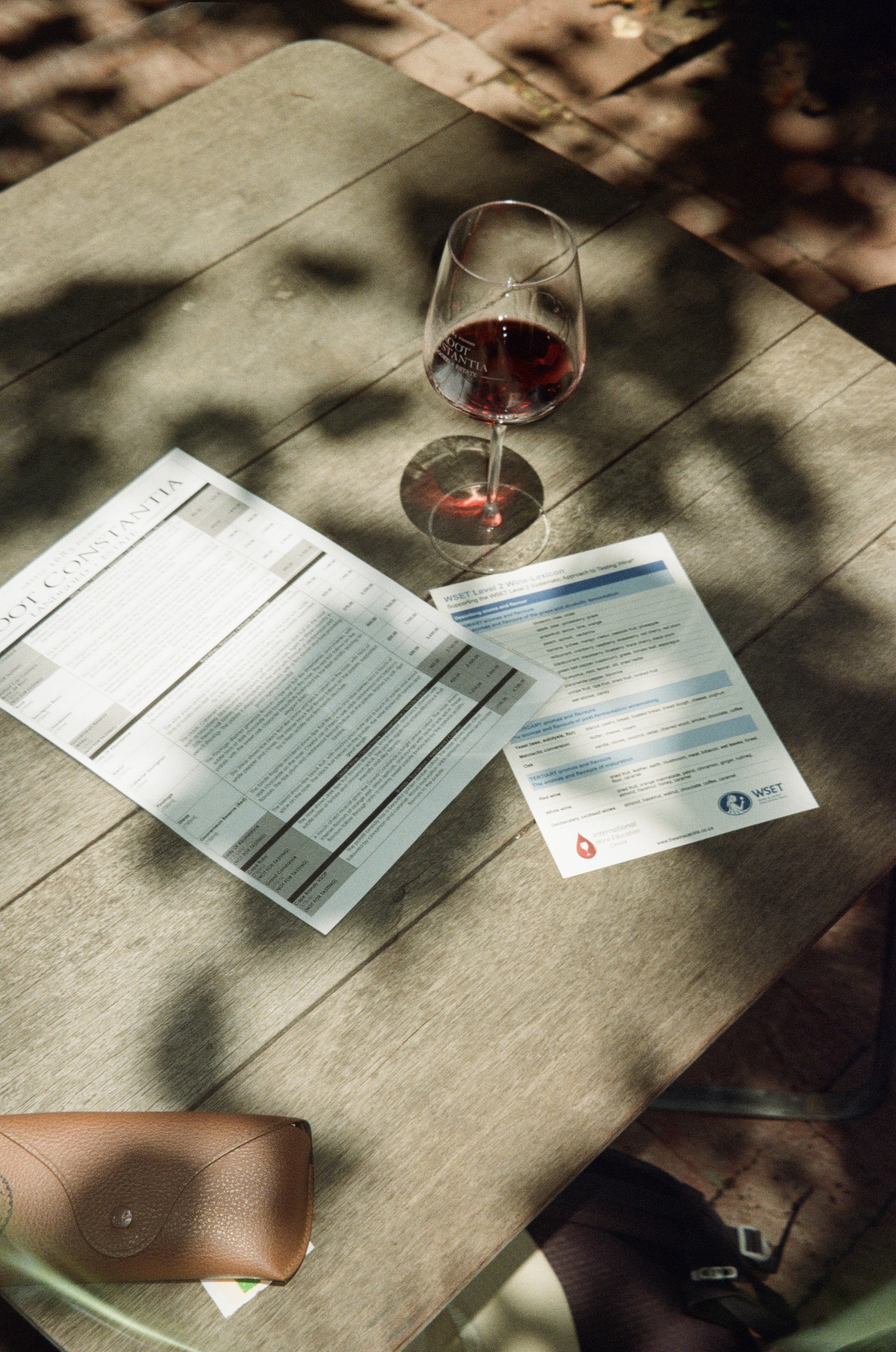 wset niveau 2 bij Groot Constantia wijnhuis